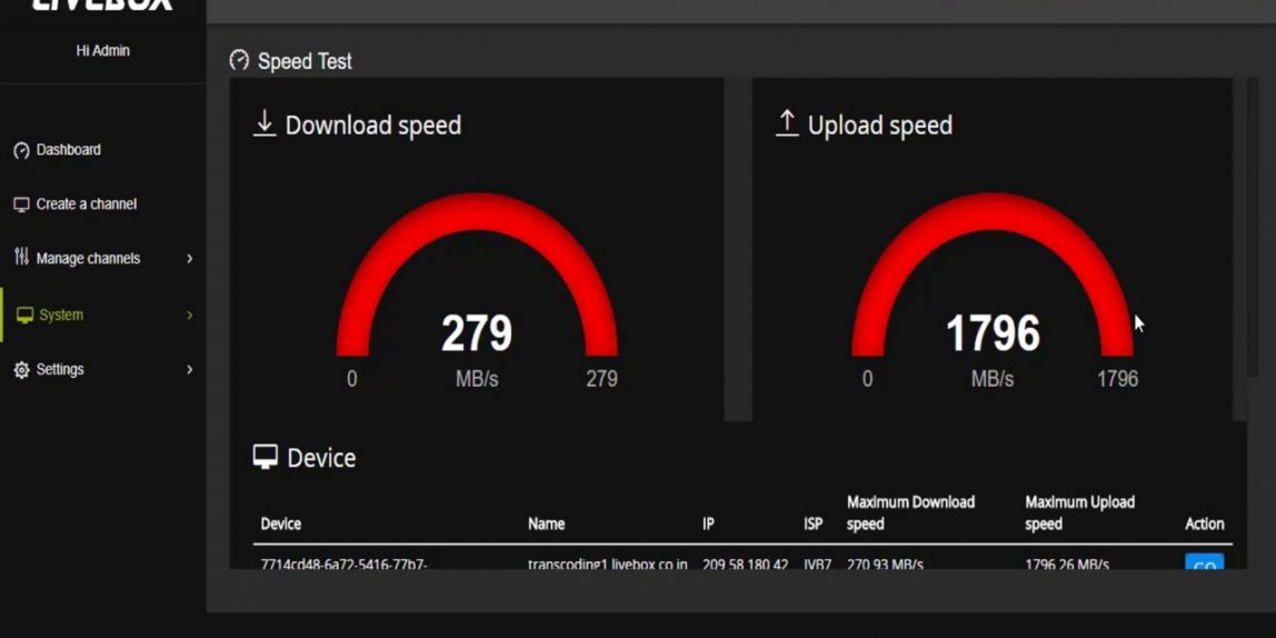 ideal speed for streaming